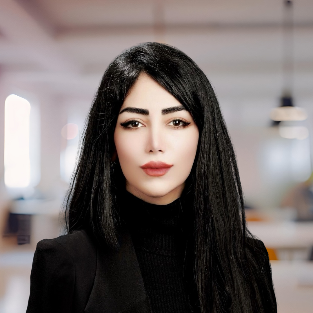 Headshot of Saba Khorasani, smiling.